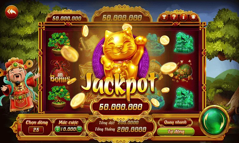 Hình ảnh game nổ hũ jackpot lũy tiến tại mb666 với số tiền jackpot khổng lồ đang tăng lên, biểu tượng của cơ hội trúng lớn
