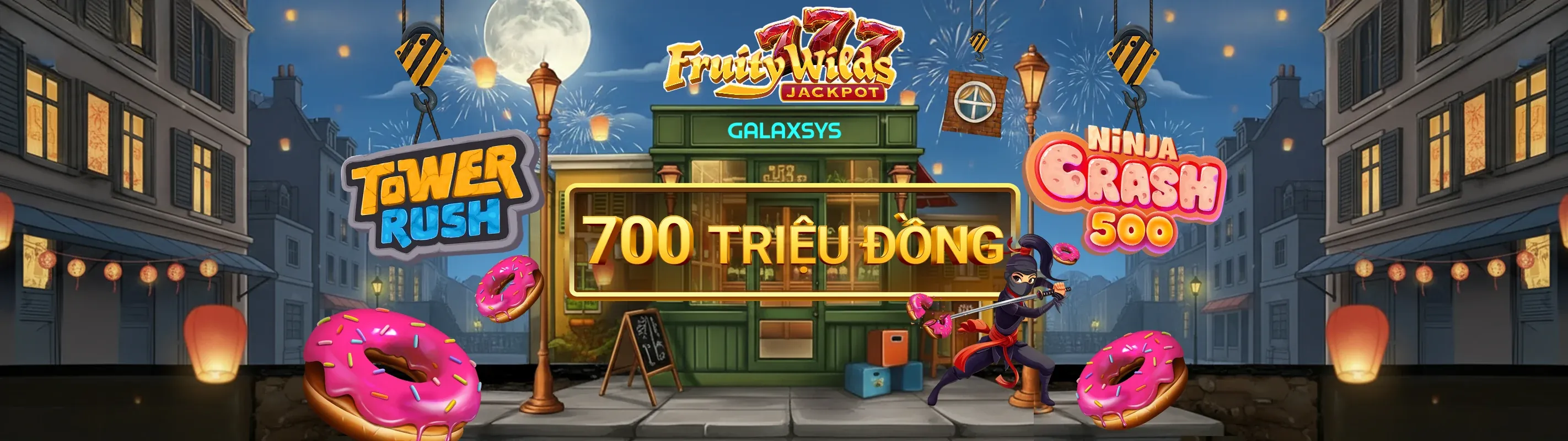 Hình ảnh chính trò chơi Nổ Hũ tại mb666 với biểu tượng jackpot lớn